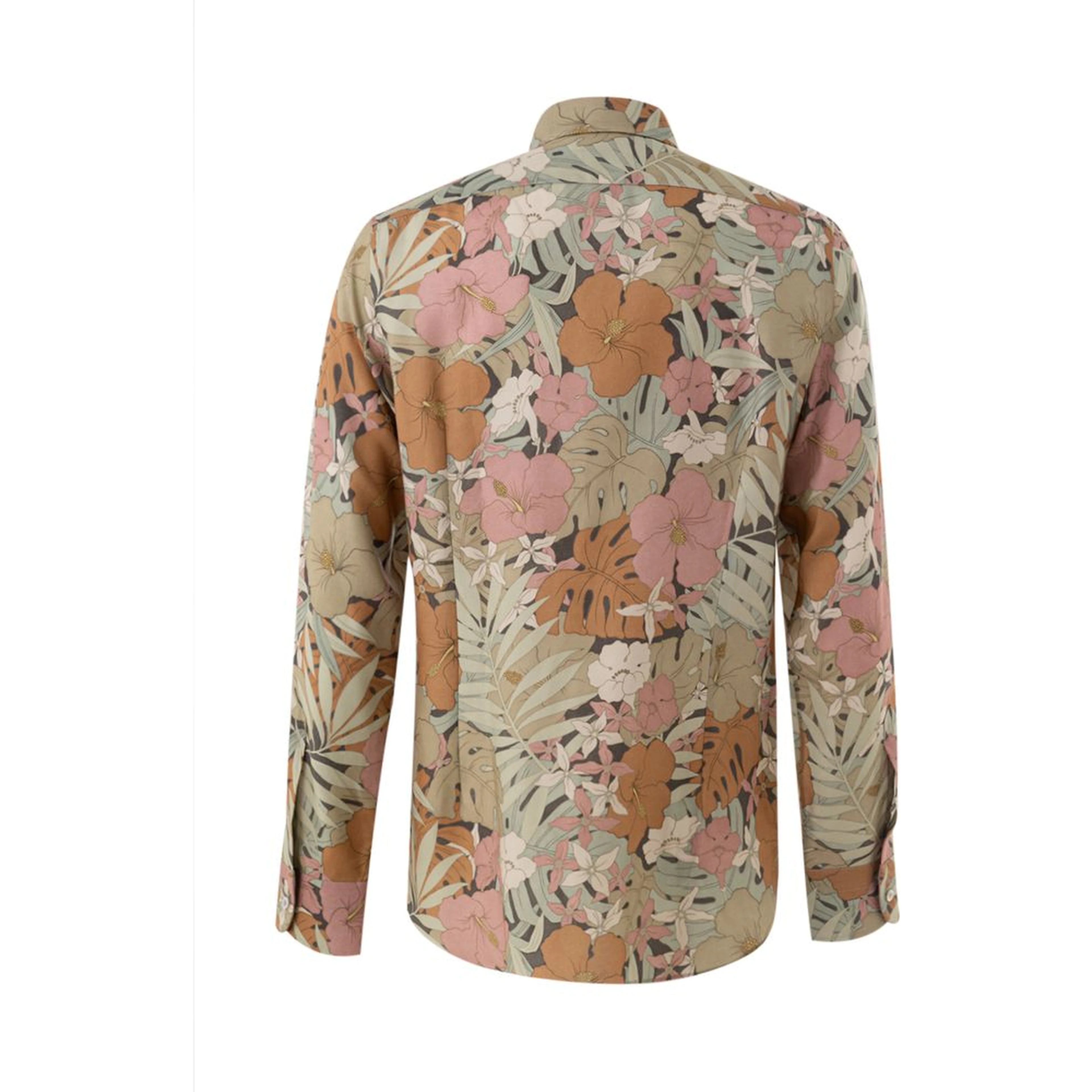 Multicolor Lyocell Pattern Shirt