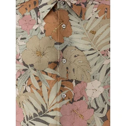 Multicolor Lyocell Pattern Shirt