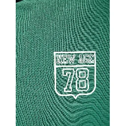 Men's Organic Cotton Reversbile Hoodie In Green