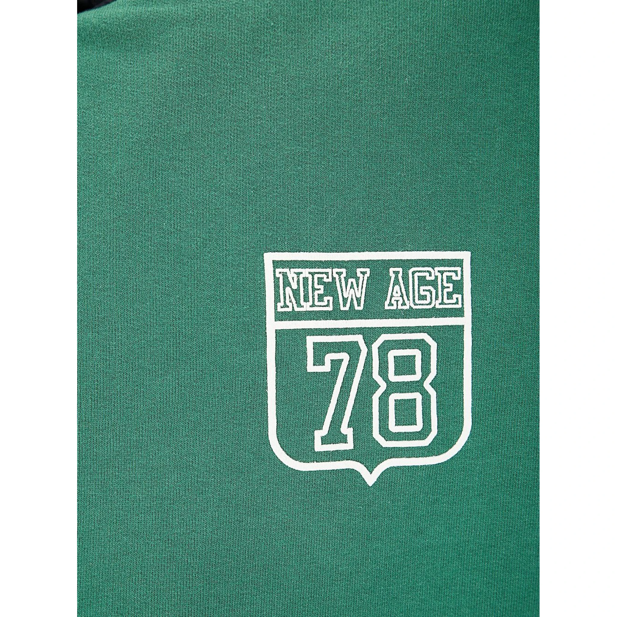 Men's Organic Cotton Reversbile Hoodie In Green