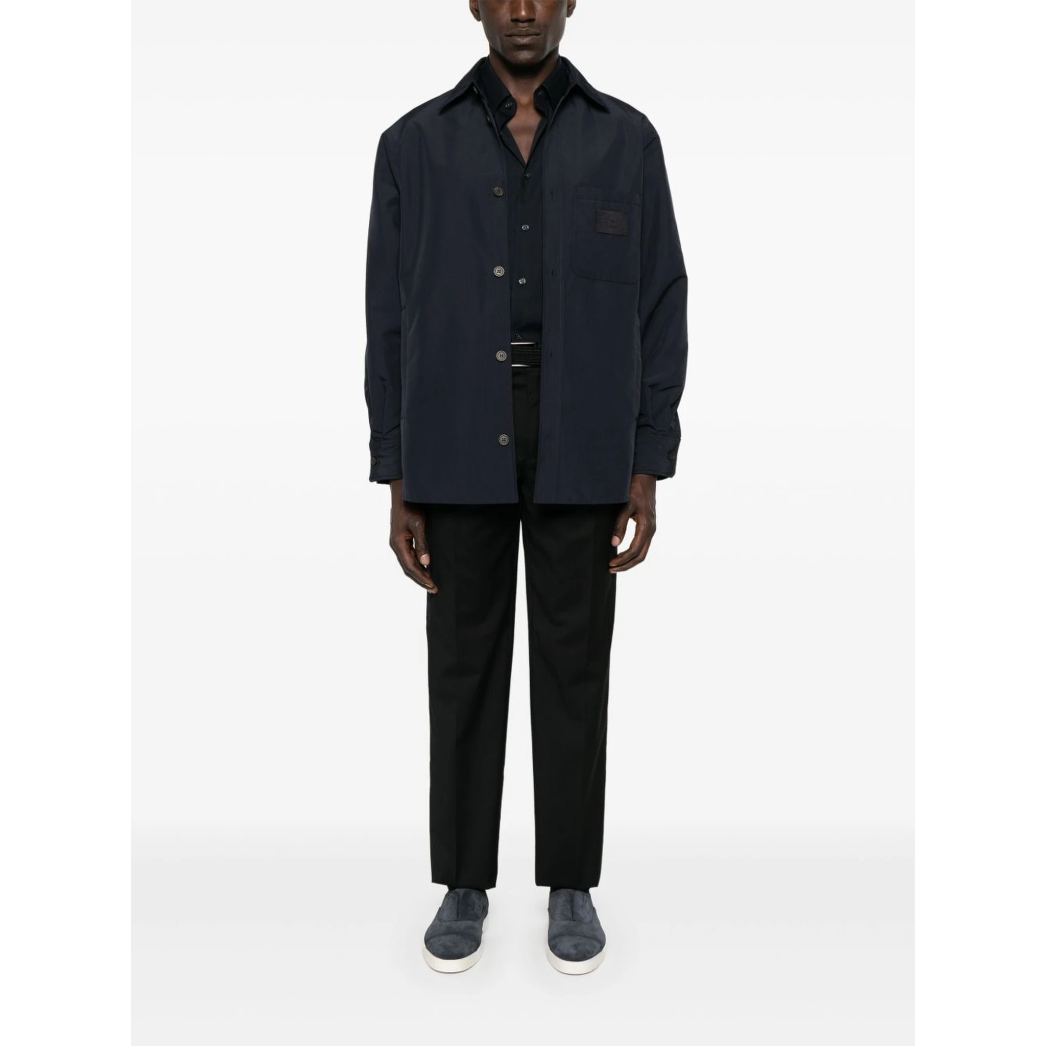 Emporio Armani Shirts Blue