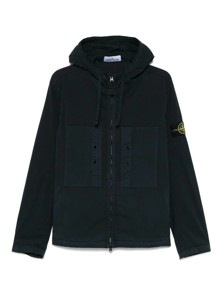 Compass-badge jacket