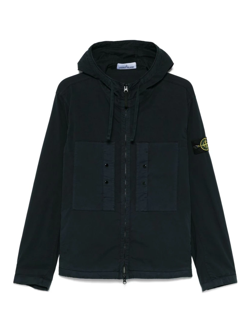 Compass-badge jacket