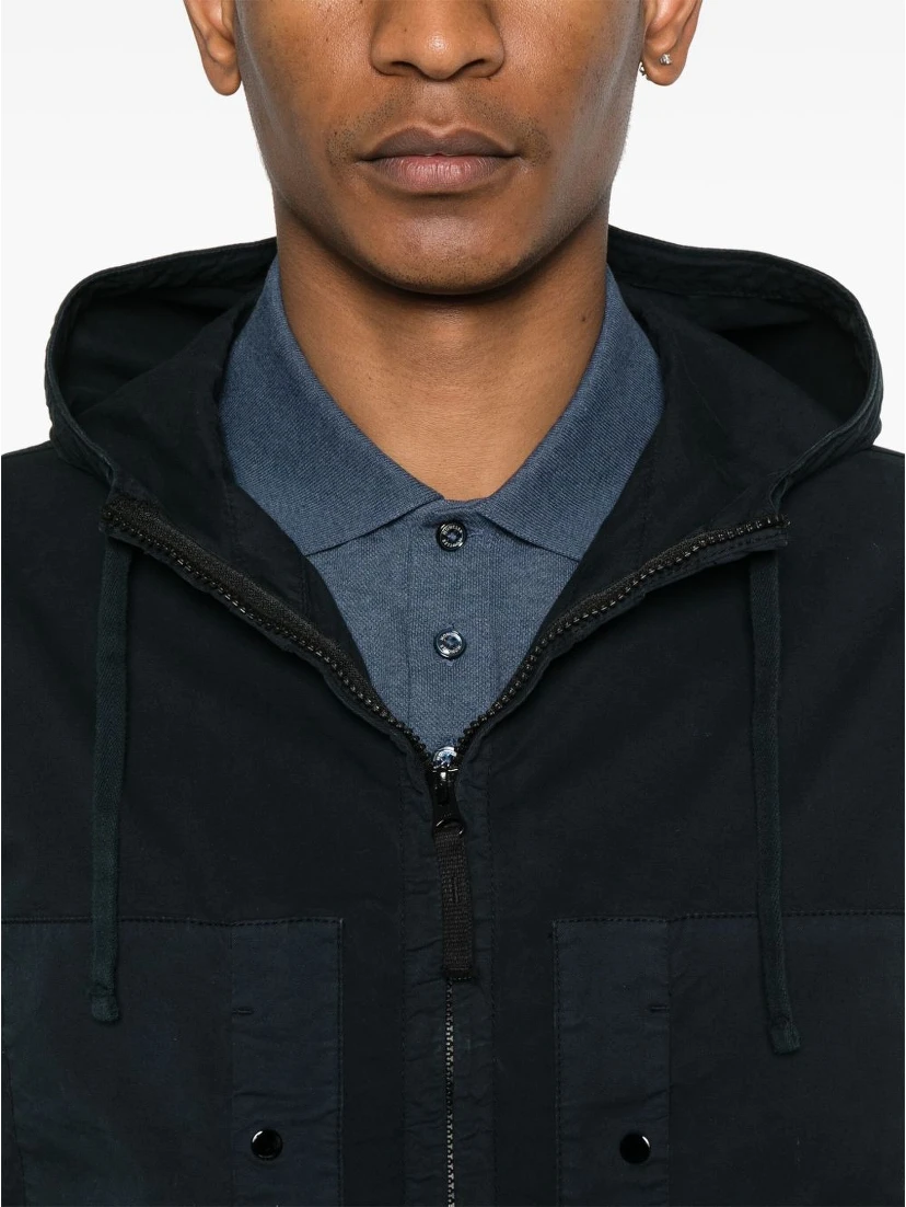 Compass-badge jacket