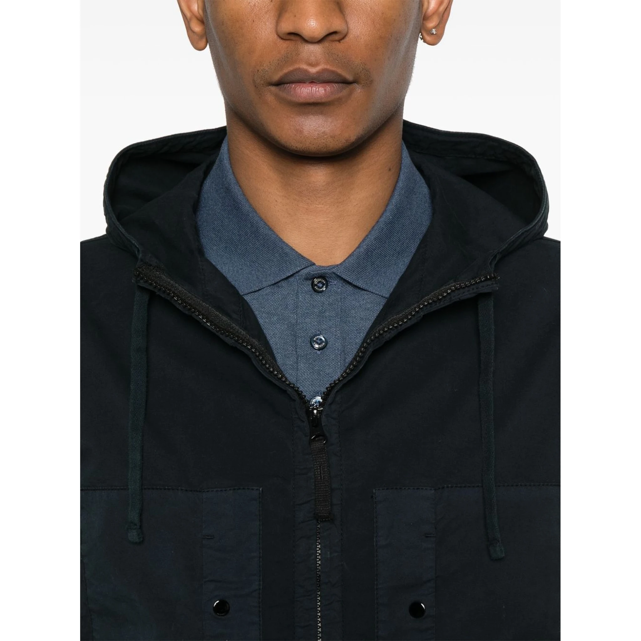 Compass-badge jacket