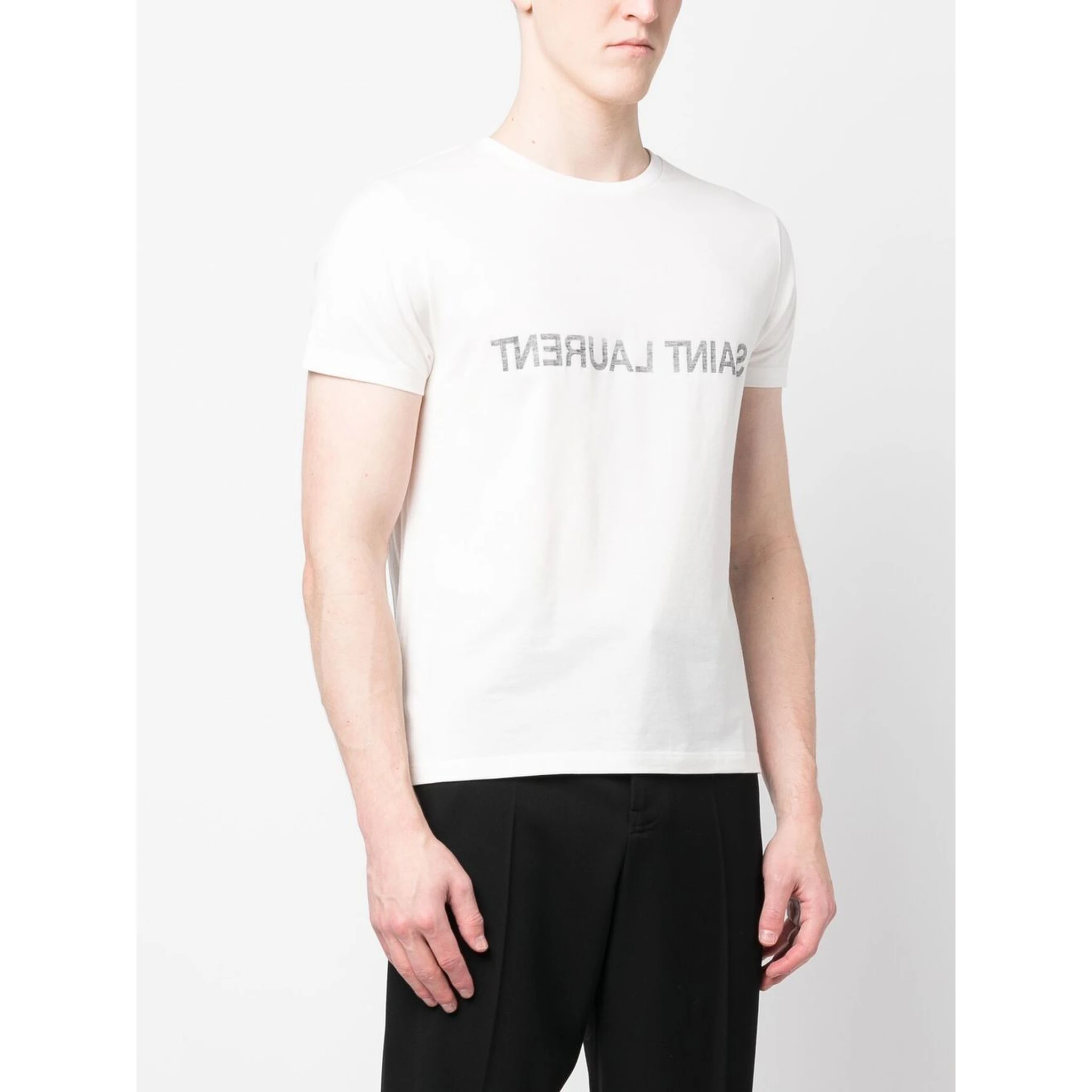 Saint Laurent T-shirts and Polos White