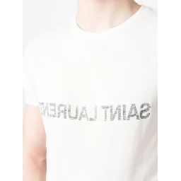 Saint Laurent  T-shirts and Polos White