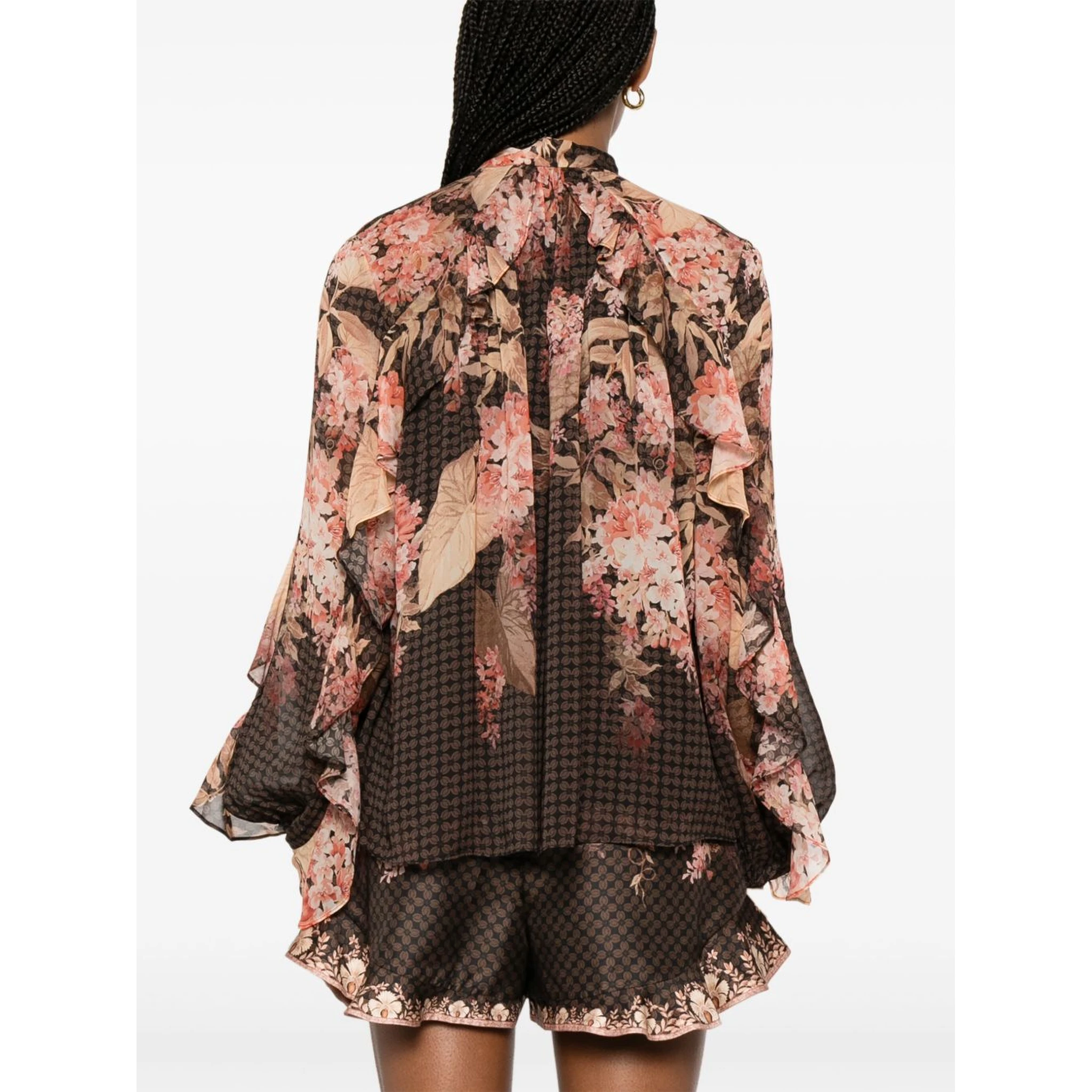 Illuminate Flutter blouse