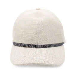 Curved Brim Panelled Textured Top Button Hat In Gray