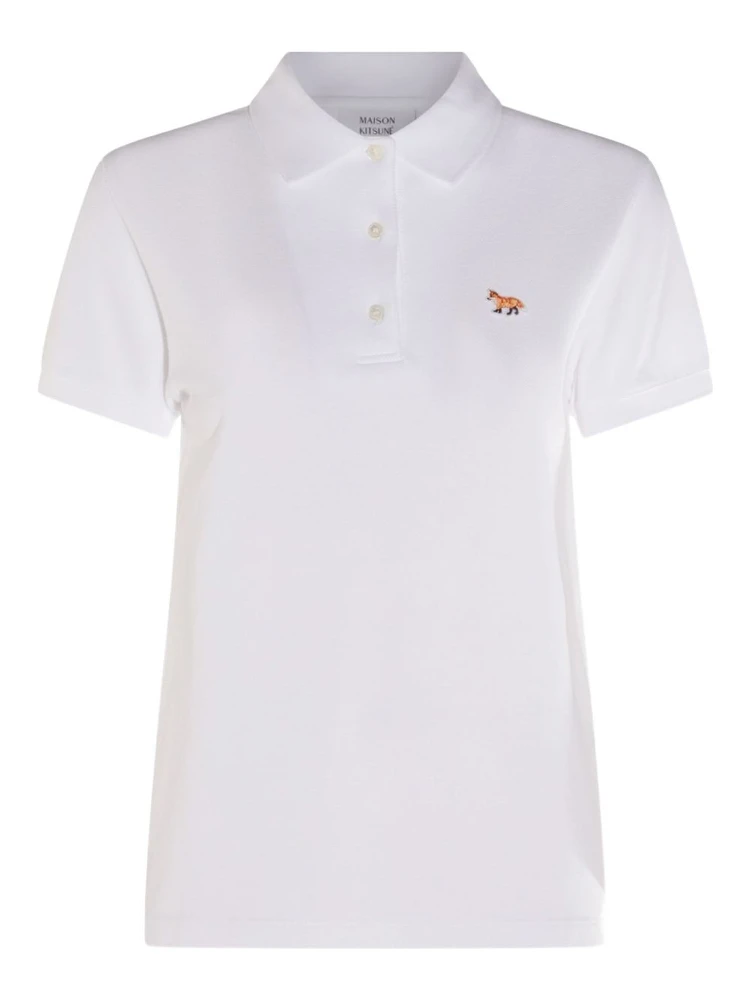MAISON KITSUNE' T-shirts and Polos White