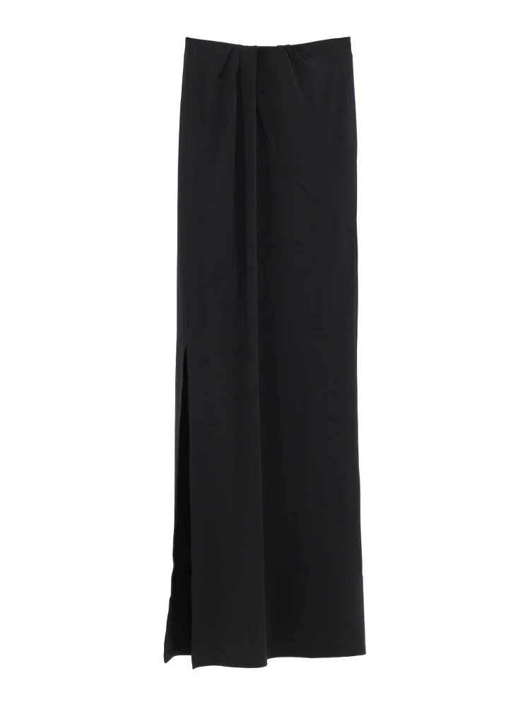 Jacquemus slit-detail maxi skirt