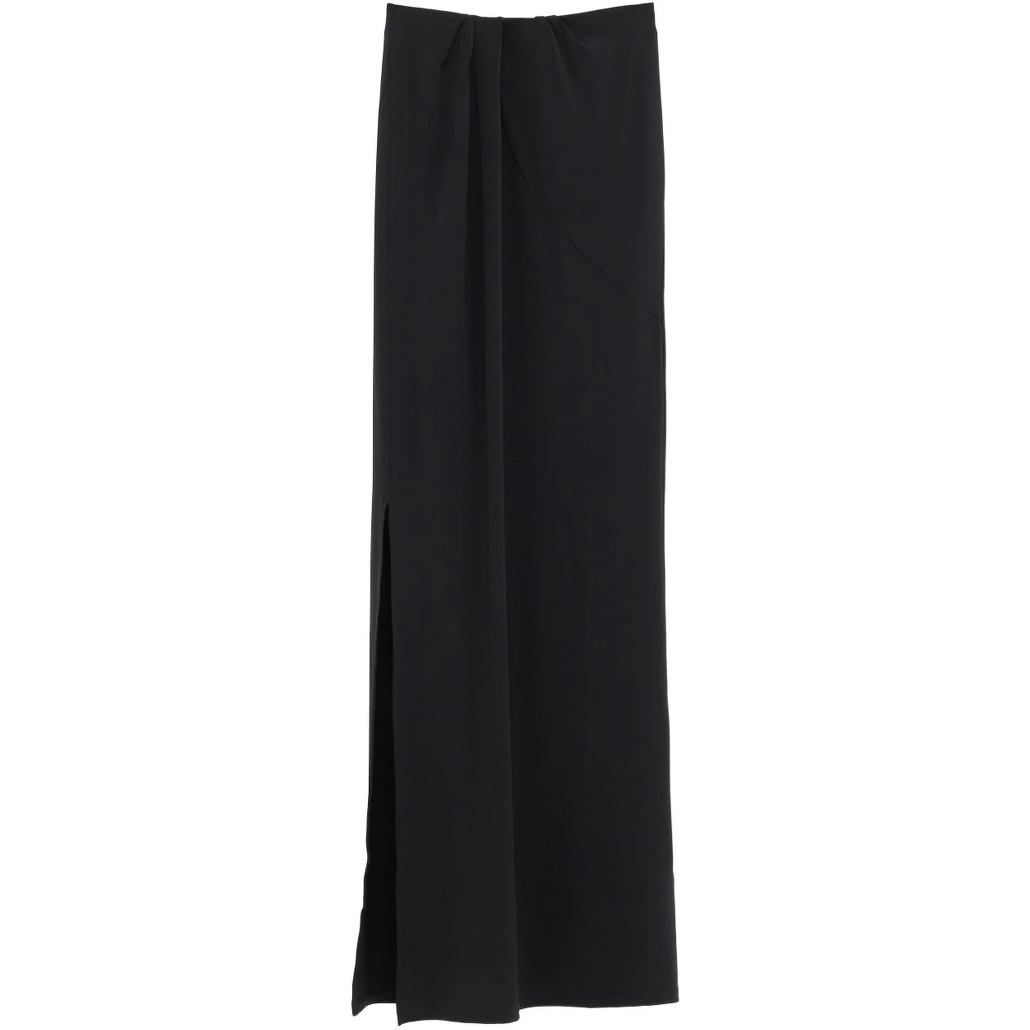 Jacquemus slit-detail maxi skirt