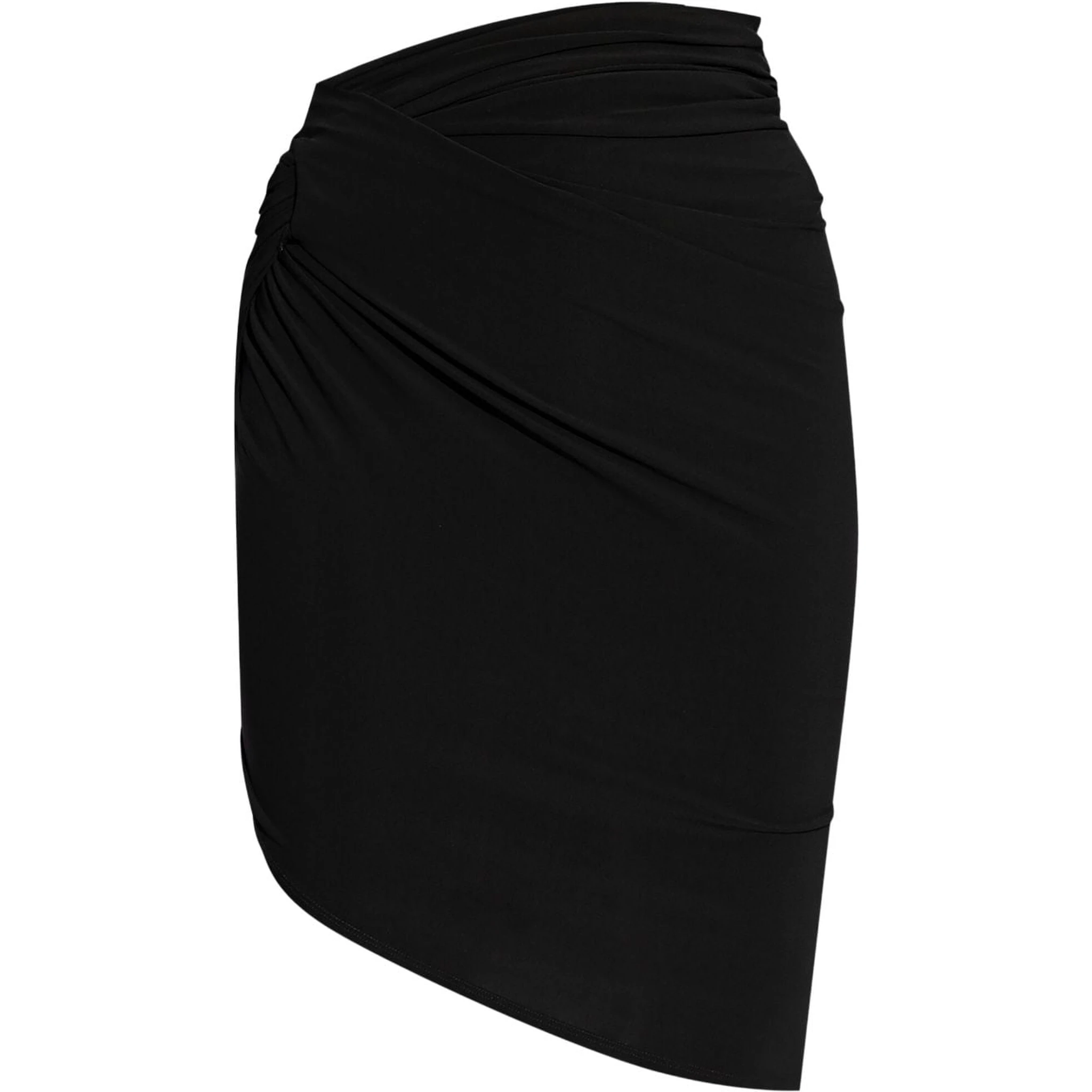 Jacquemus asymmetric draped skirt