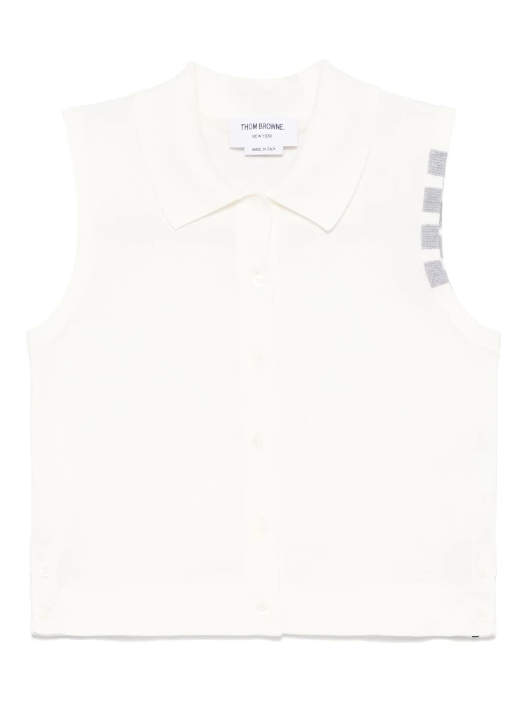 4-Bar cotton vest
