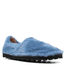 Marni faux-fur slippers