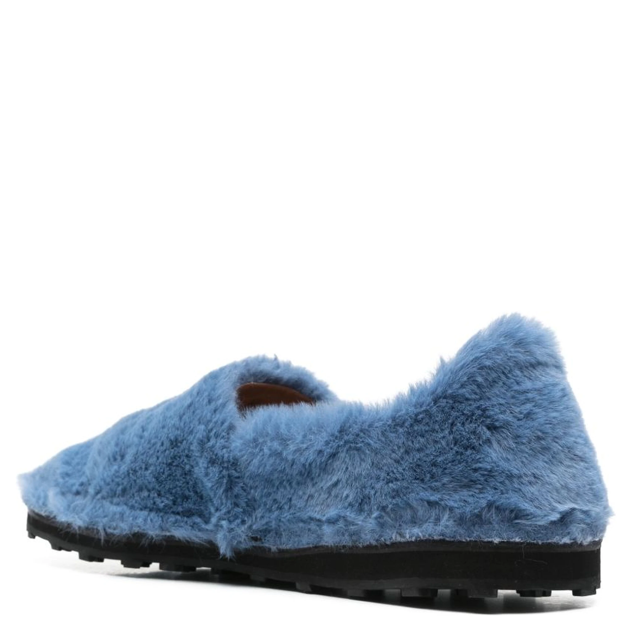 Marni faux-fur slippers