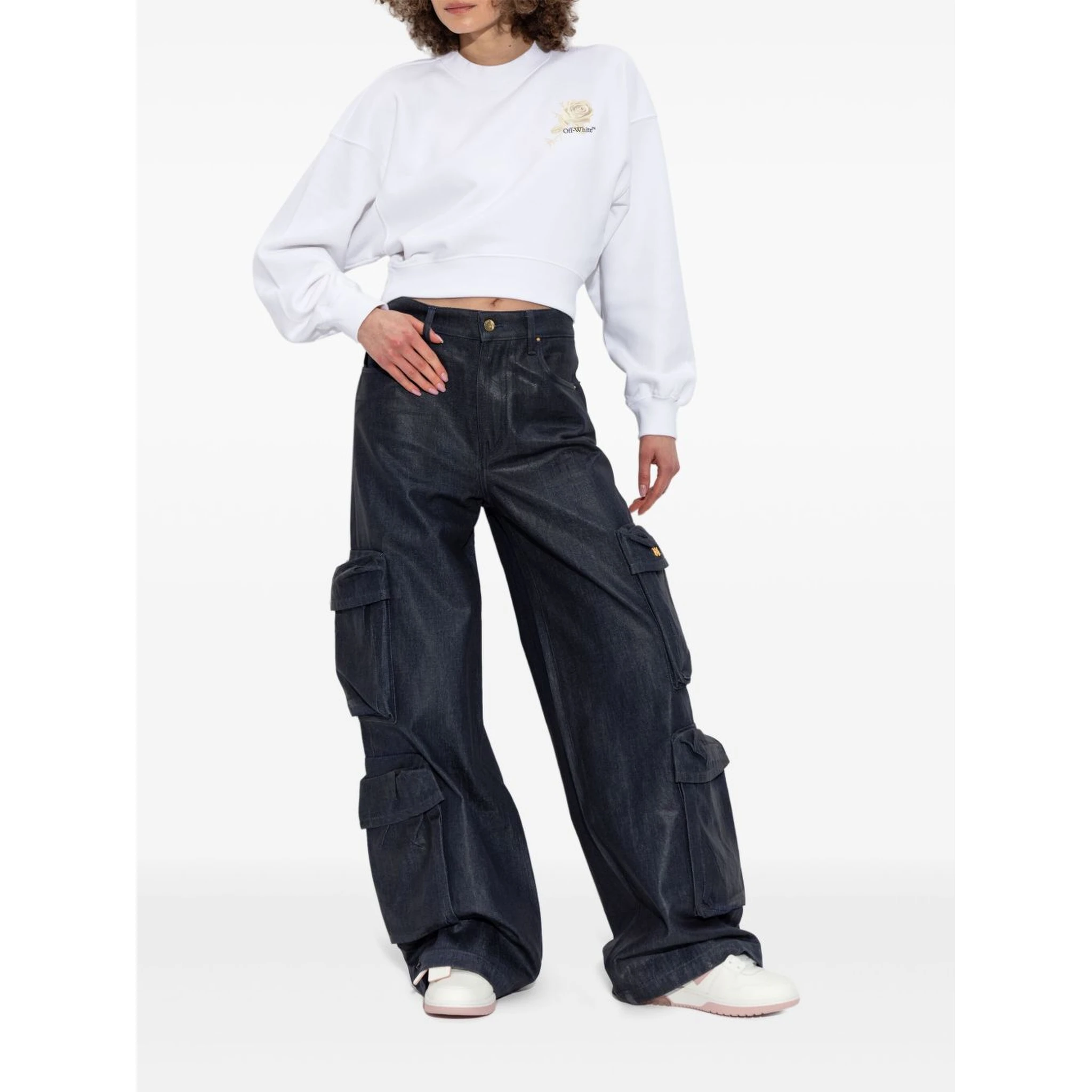 Off White Sweaters White