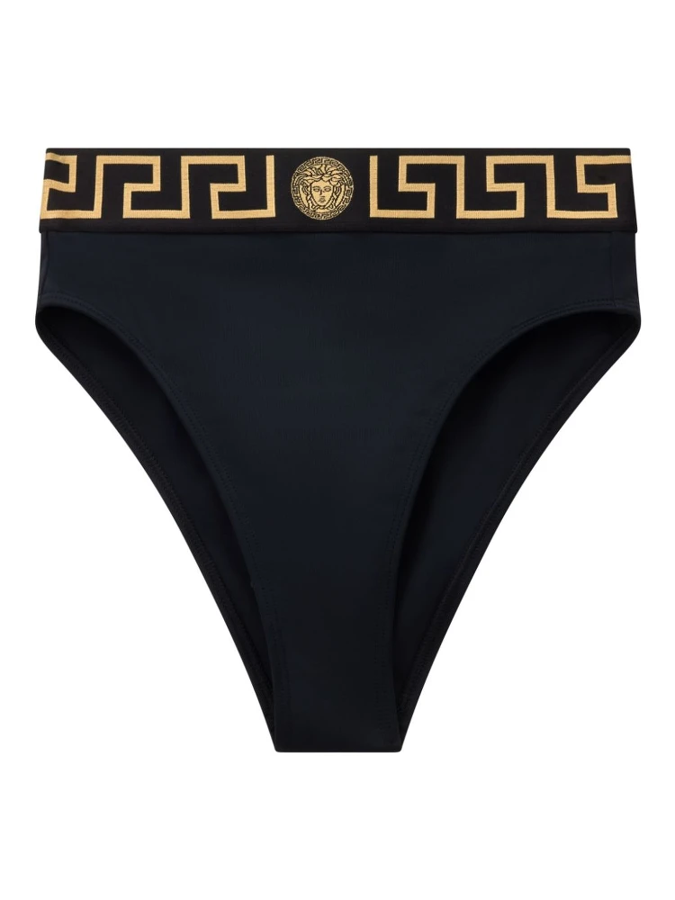 logo-waistband bikini bottoms
