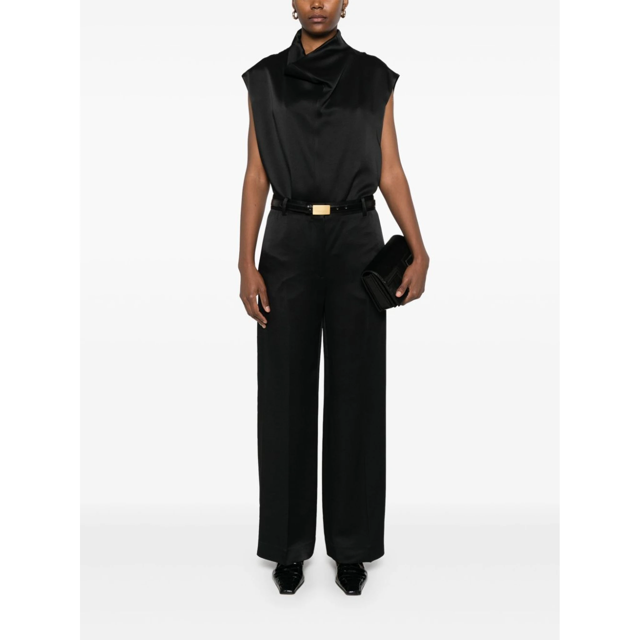 TOTEME PRE Trousers Black