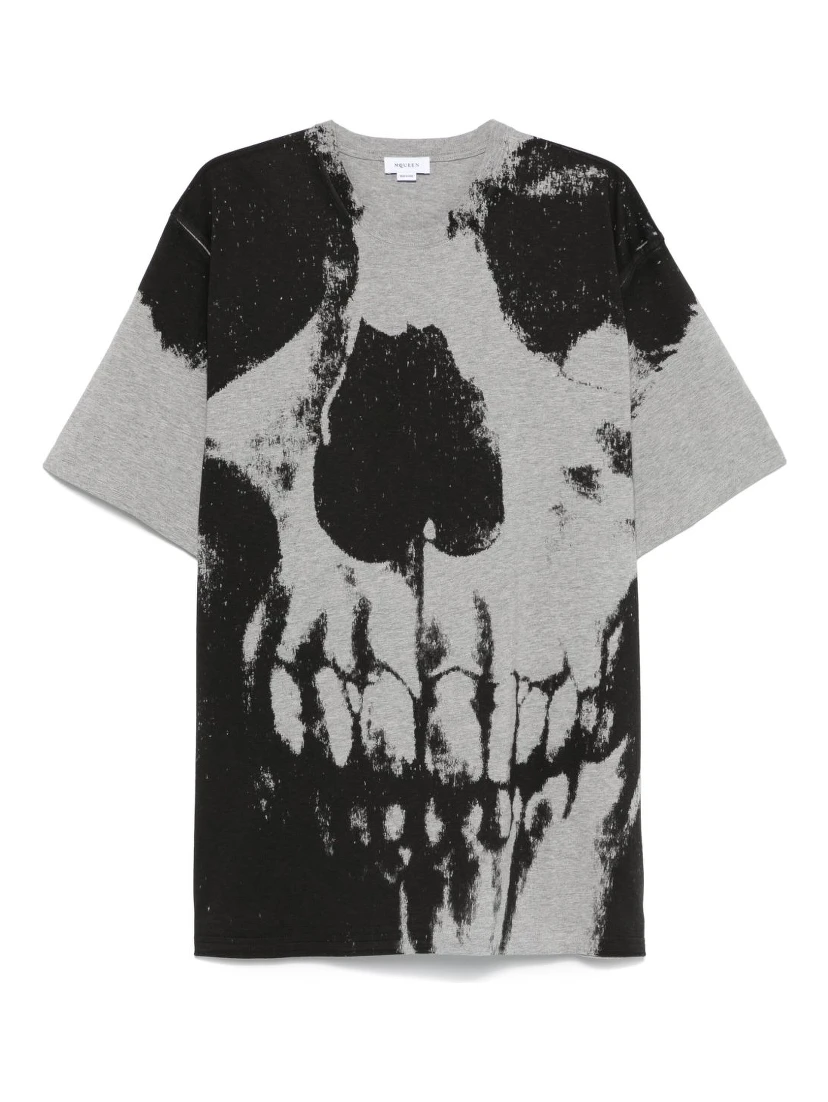 Alexander McQueen T-shirts and Polos Grey