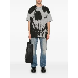 Alexander McQueen T-shirts and Polos Grey