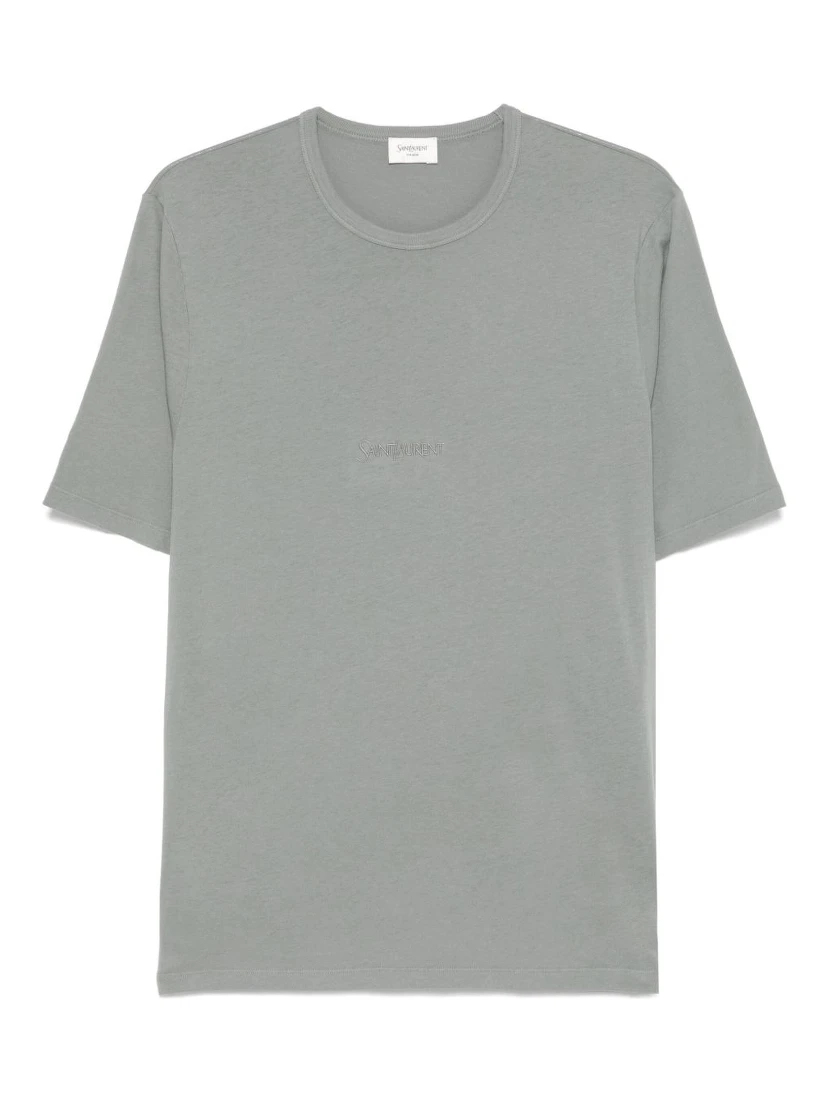Saint Laurent  T-shirts and Polos Grey