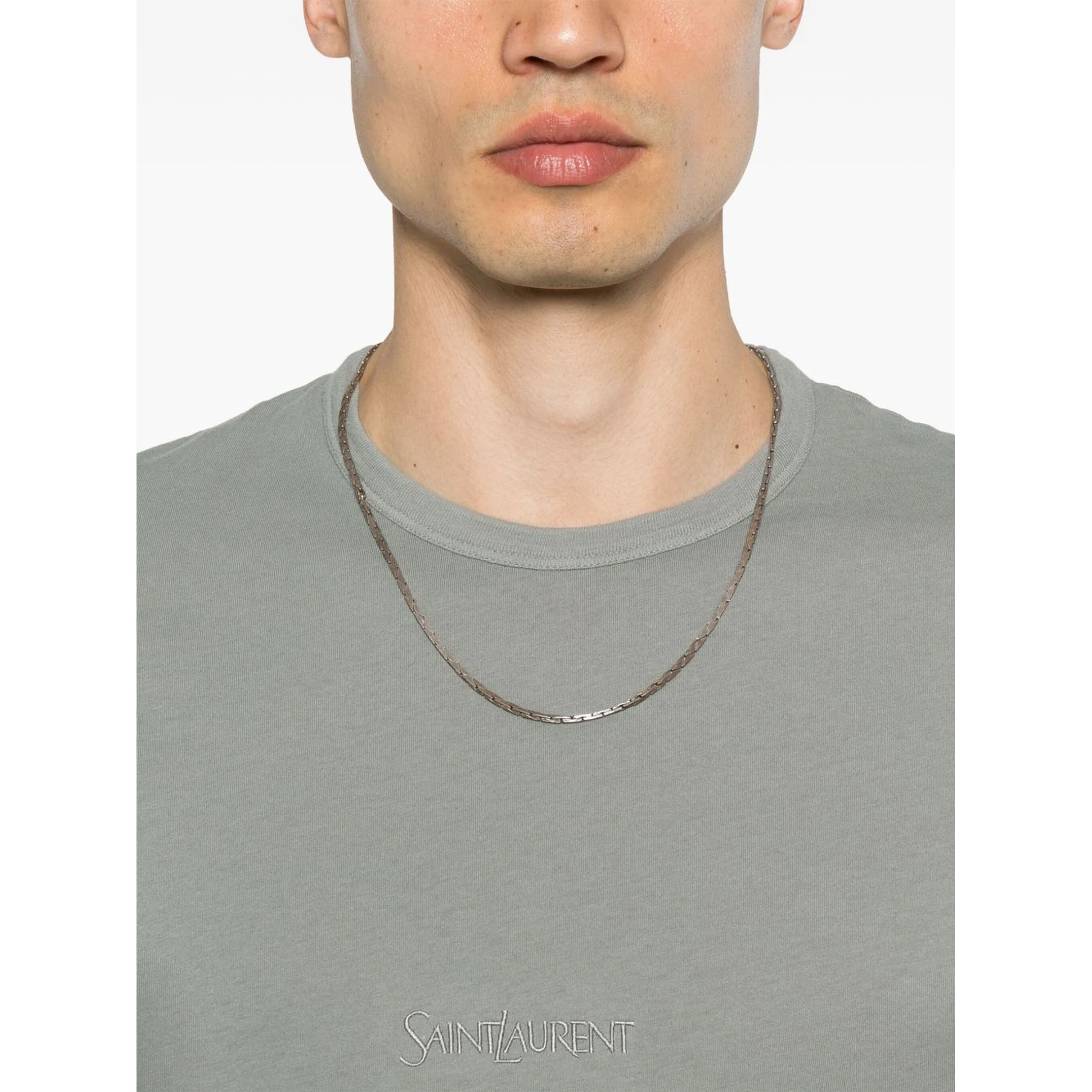 Saint Laurent T-shirts and Polos Grey