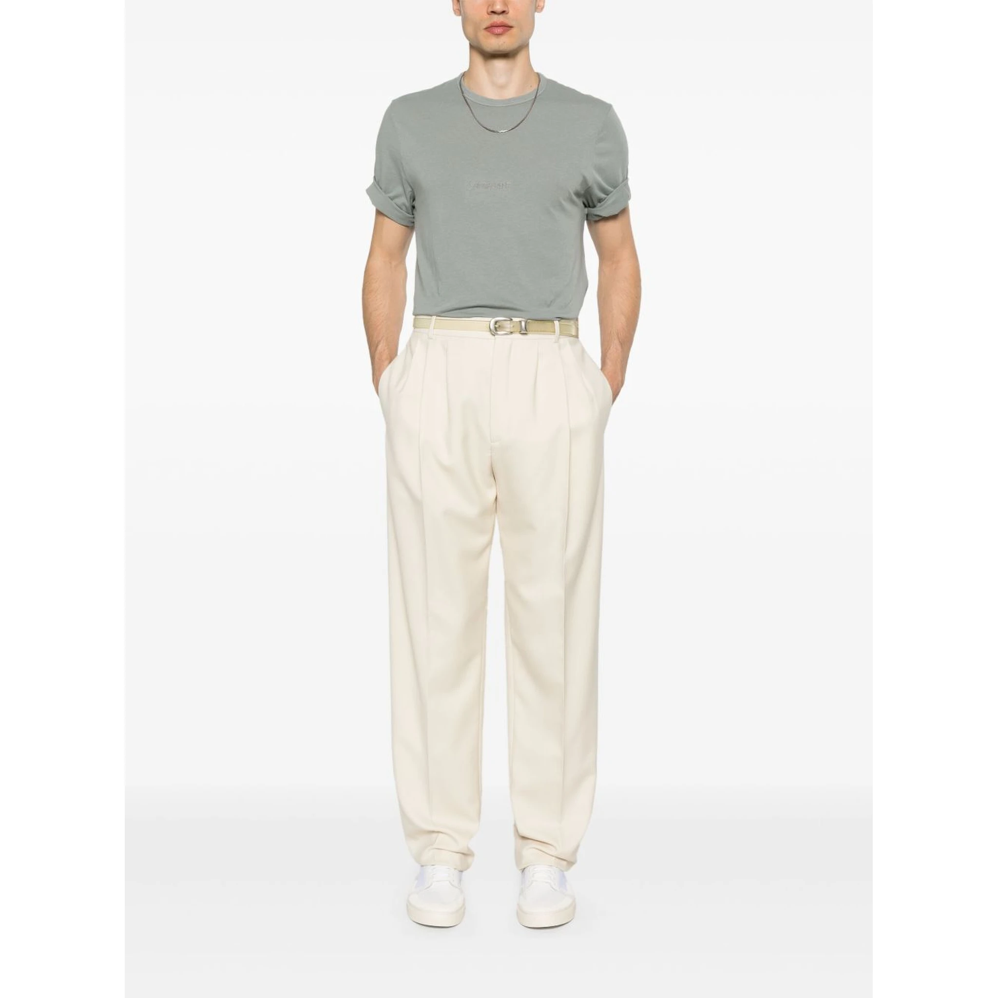 Saint Laurent T-shirts and Polos Grey