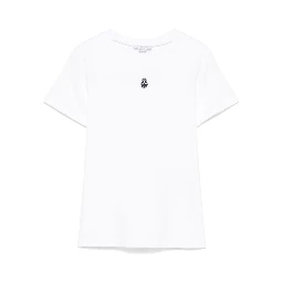 Skull Embroidered T-Shirt