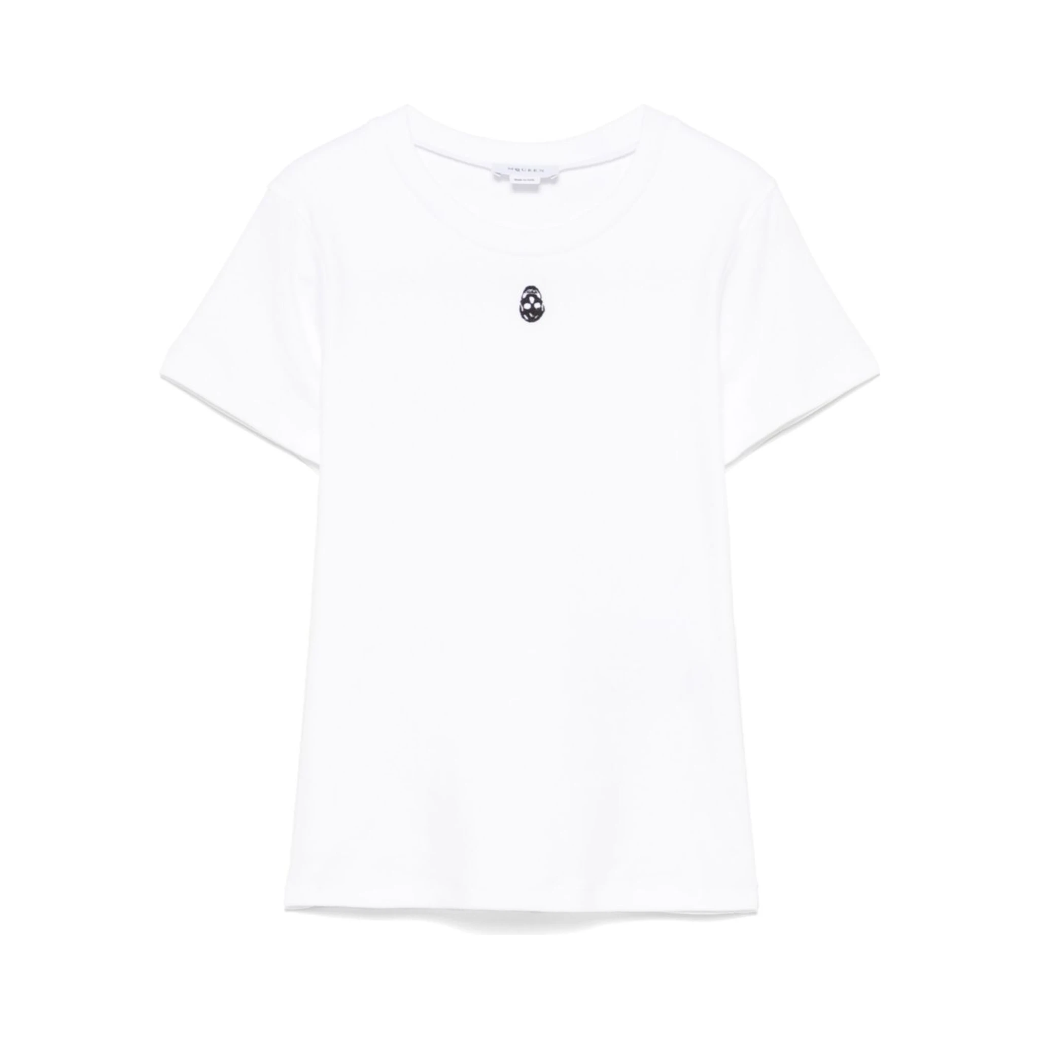 Skull Embroidered T-Shirt