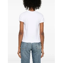 Skull Embroidered T-Shirt