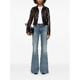 Skull Embroidered T-Shirt