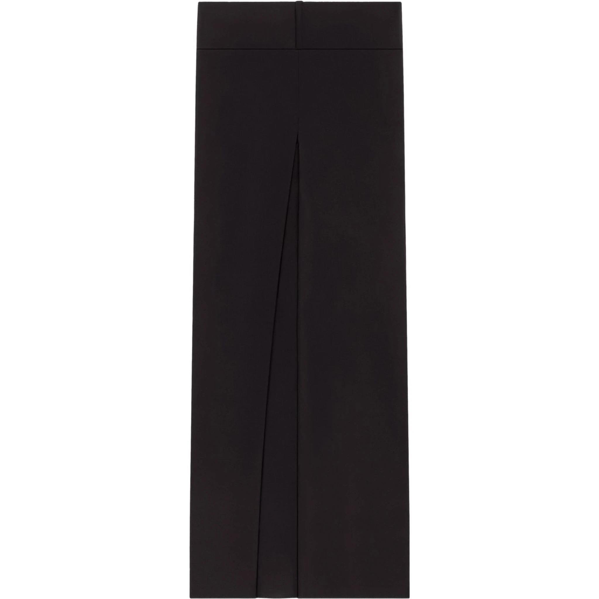 Wide-leg Trousers In Black