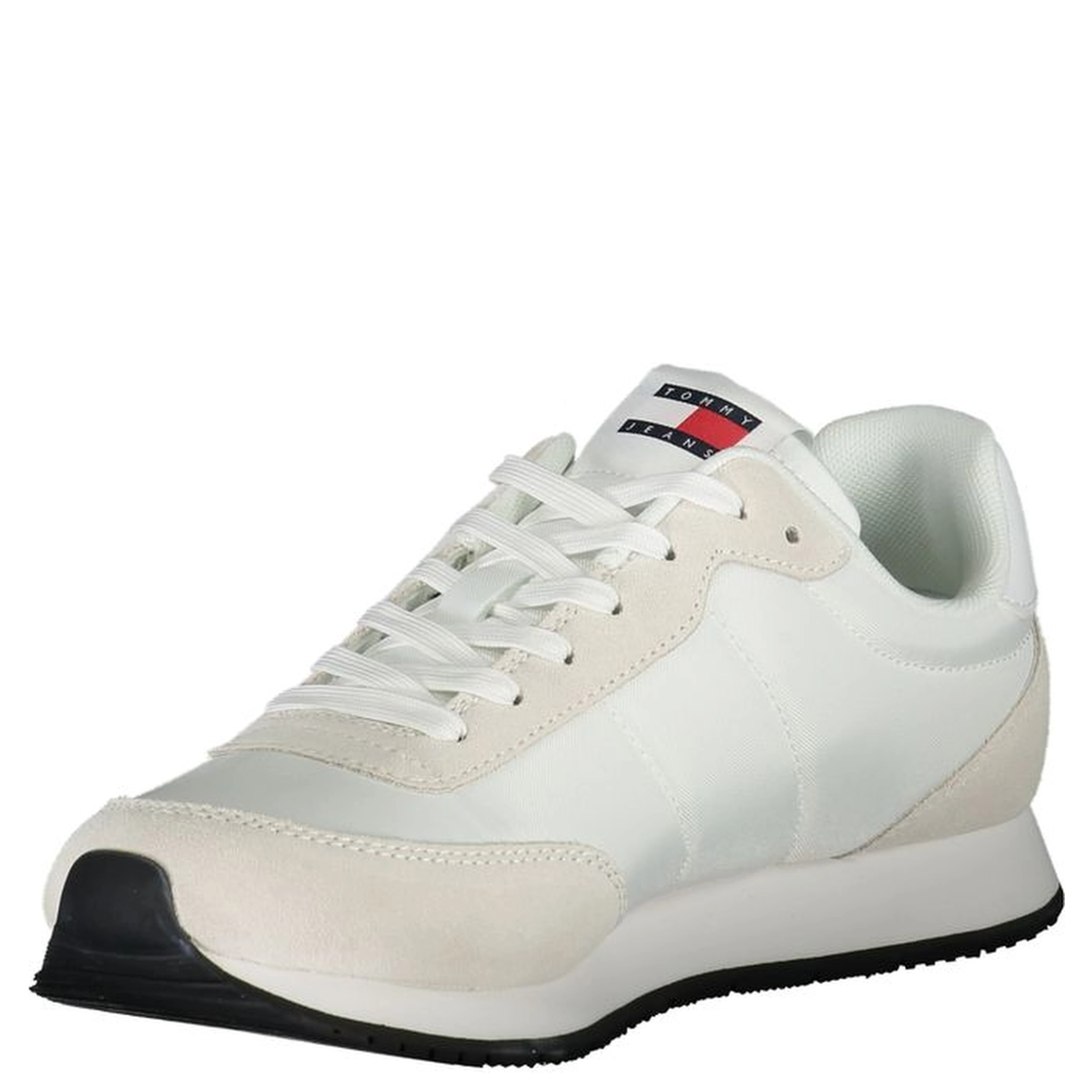White Polyester Sneaker