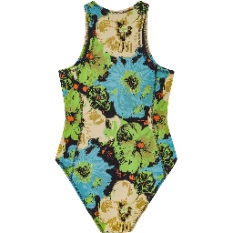 floral-print bodysuit