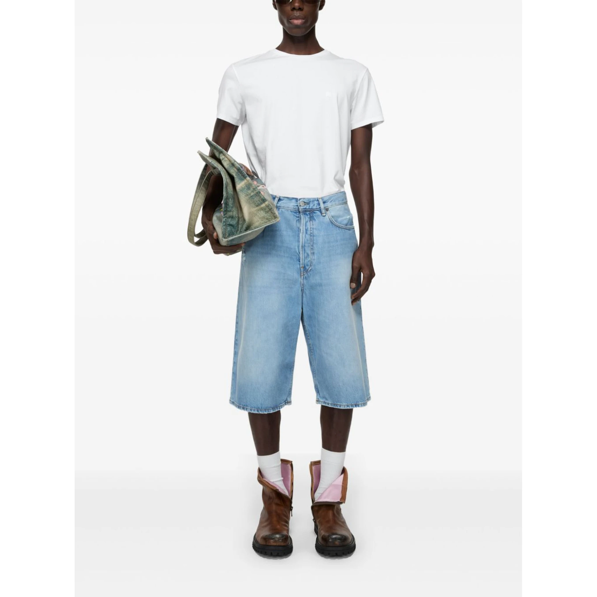 Acne T-shirts and Polos White