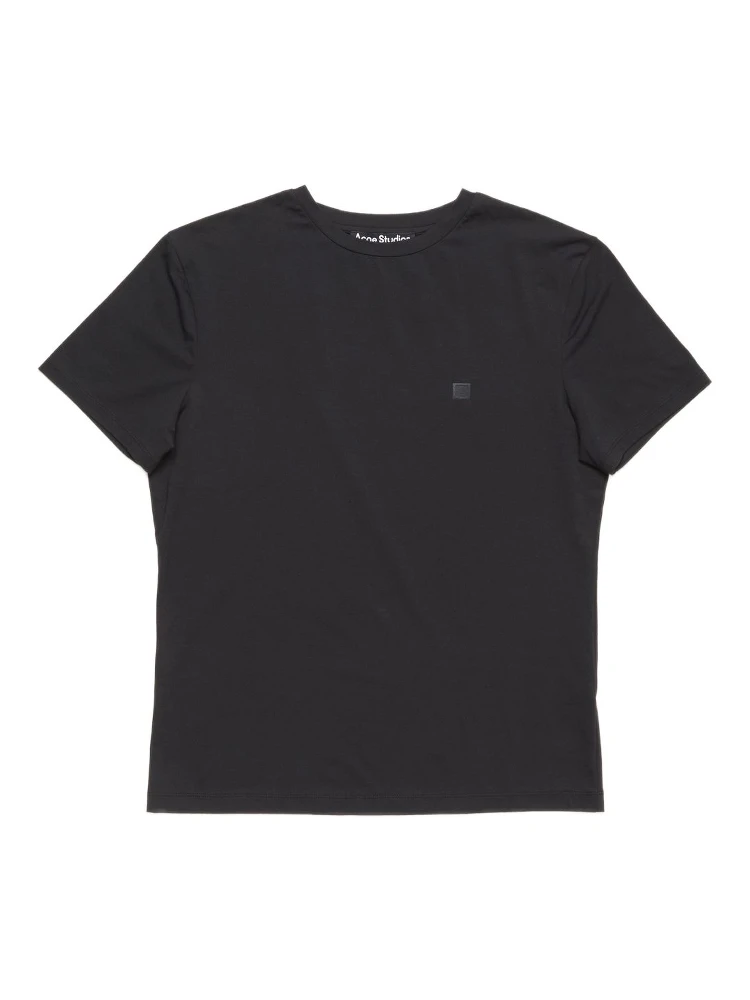 Acne T-shirts and Polos Black