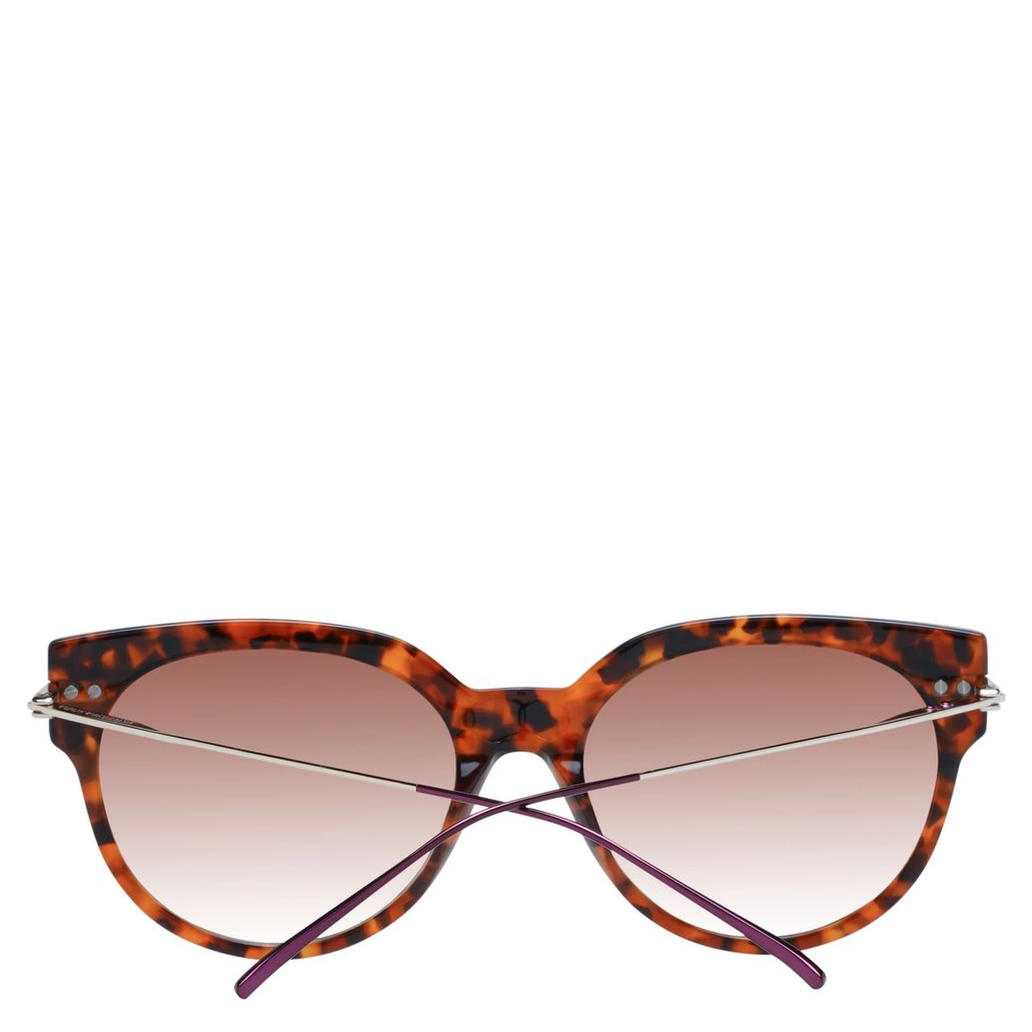 نظارات شمسية بنية اللون من الأسيتات