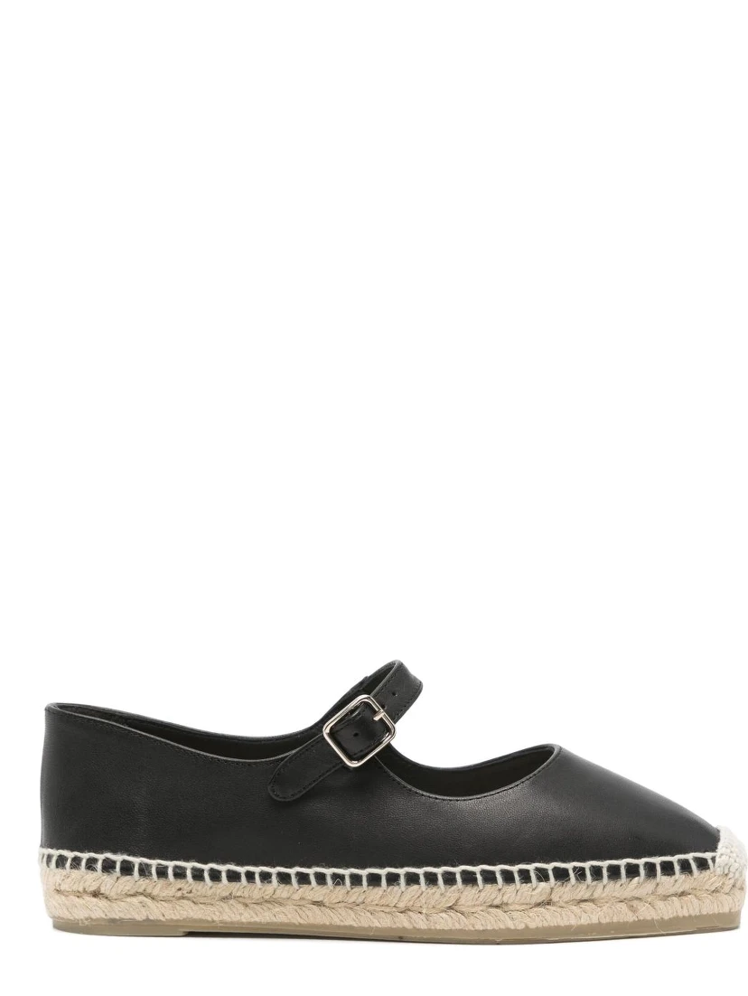 Castañer leather ballerina shoes