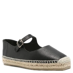 Castañer leather ballerina shoes