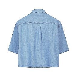 chest-pocket short-sleeve shirt