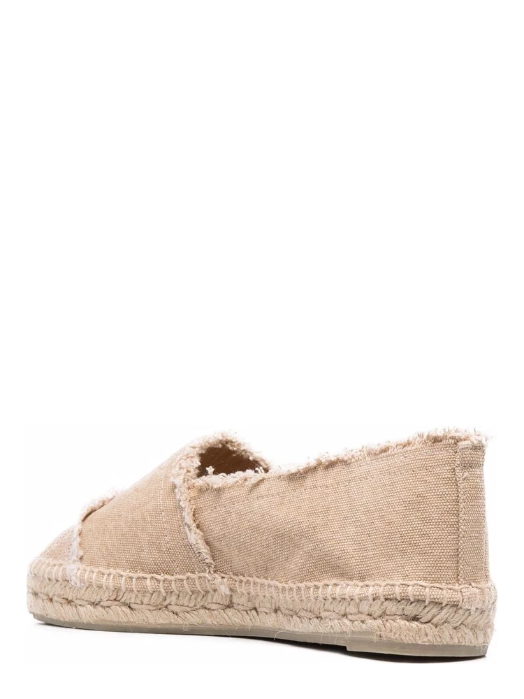 frayed-detail slip-on espadrilles alternative