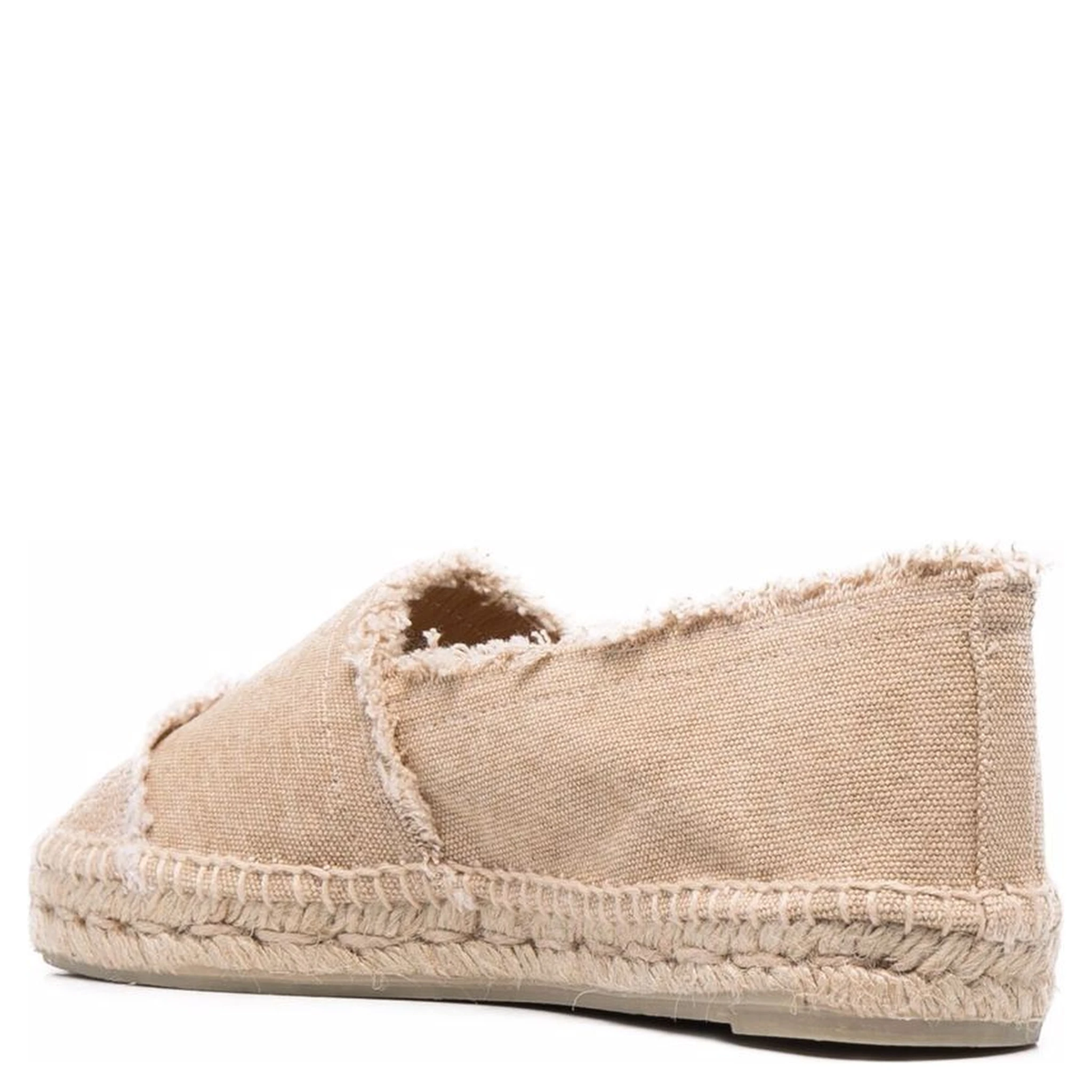 frayed-detail slip-on espadrilles