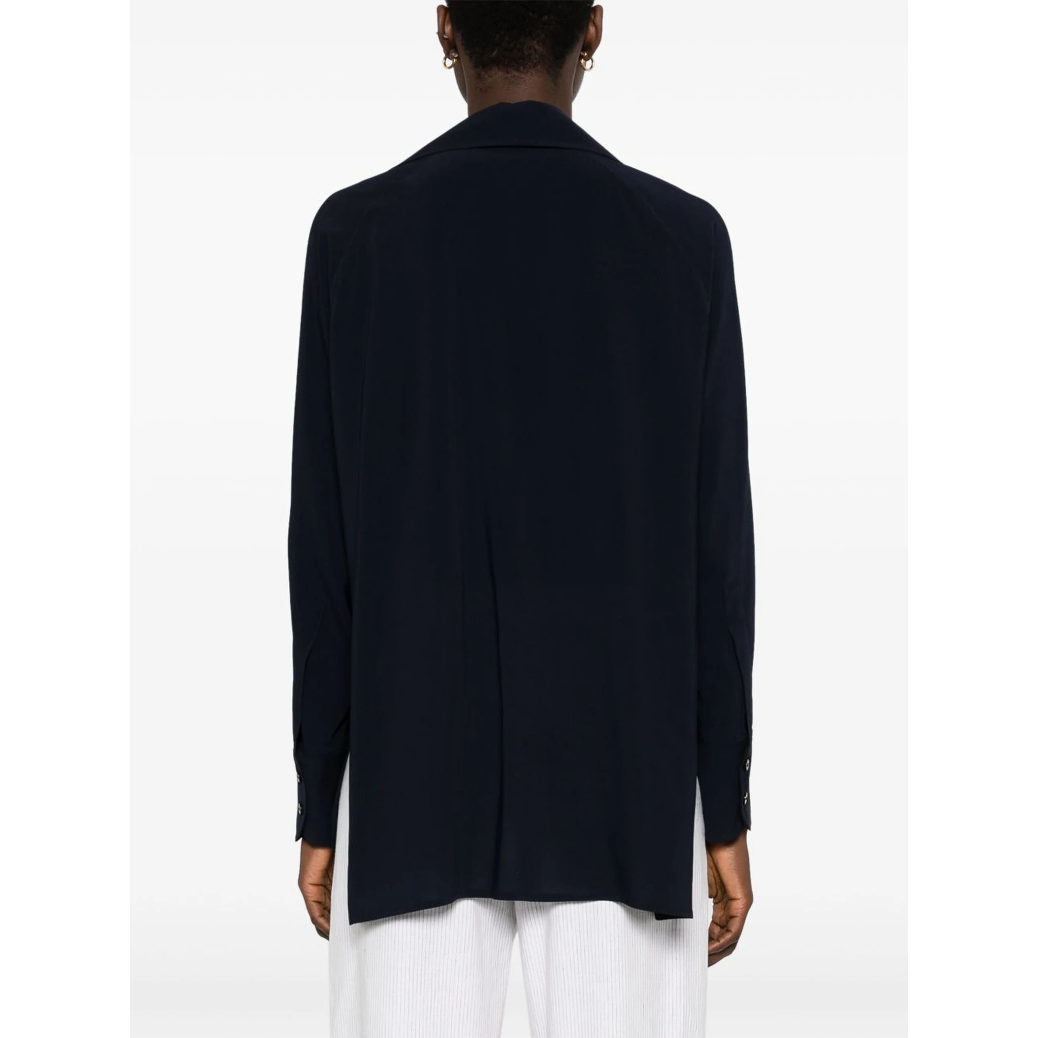 Georgette Blouse In Blue