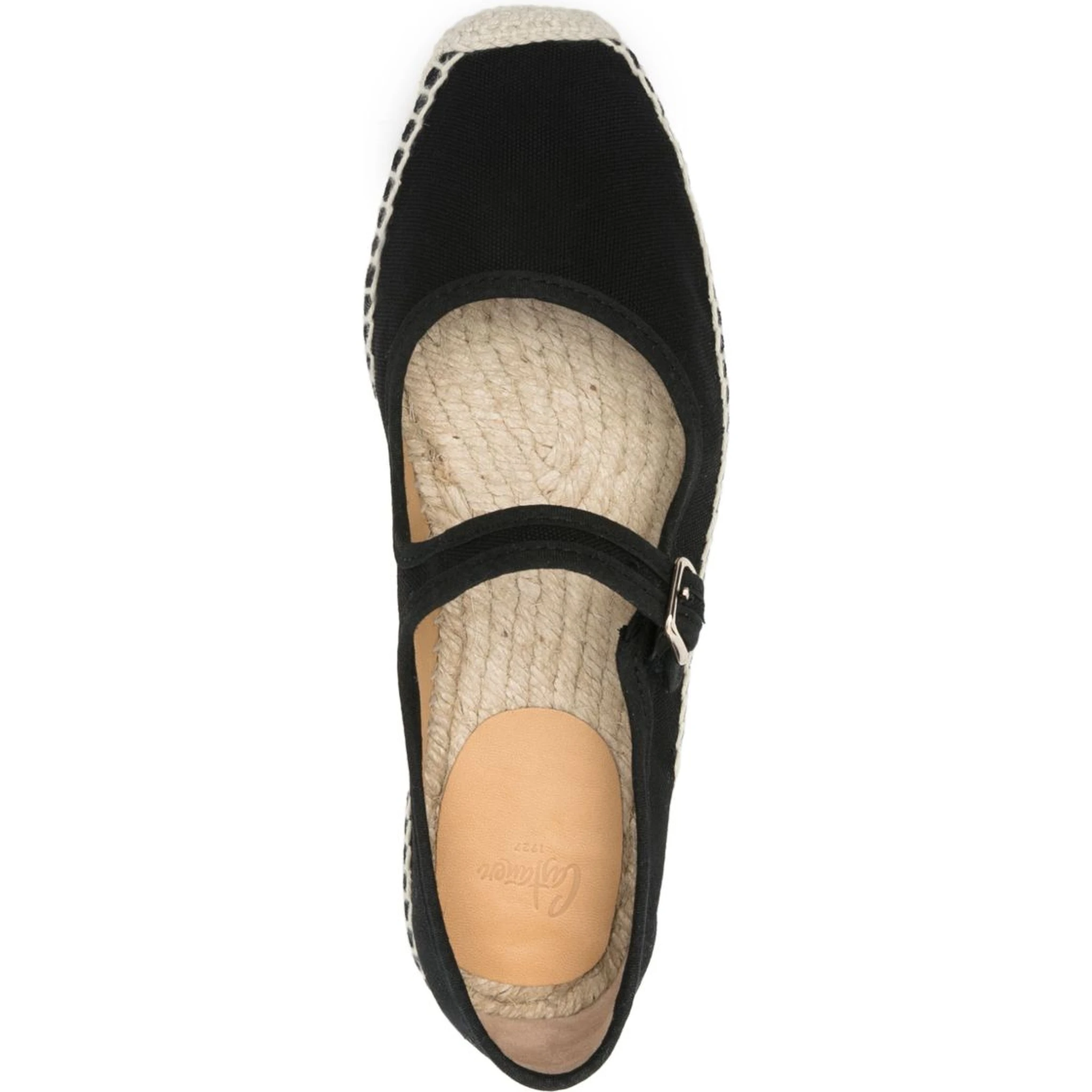 Castañer Pepa Leather Espadrilles In Black