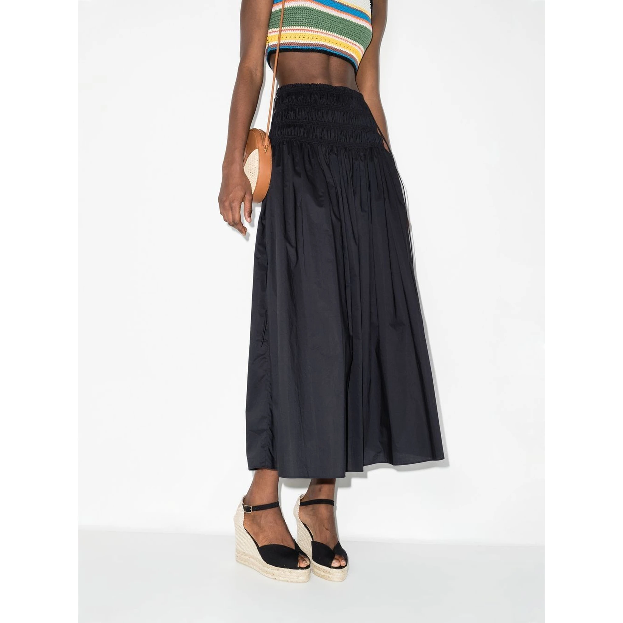 Womens Castaner Chiara Lace-up Cotton-canvas Espadrilles In Black