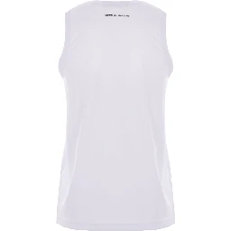 branded sleeveless t-shirt