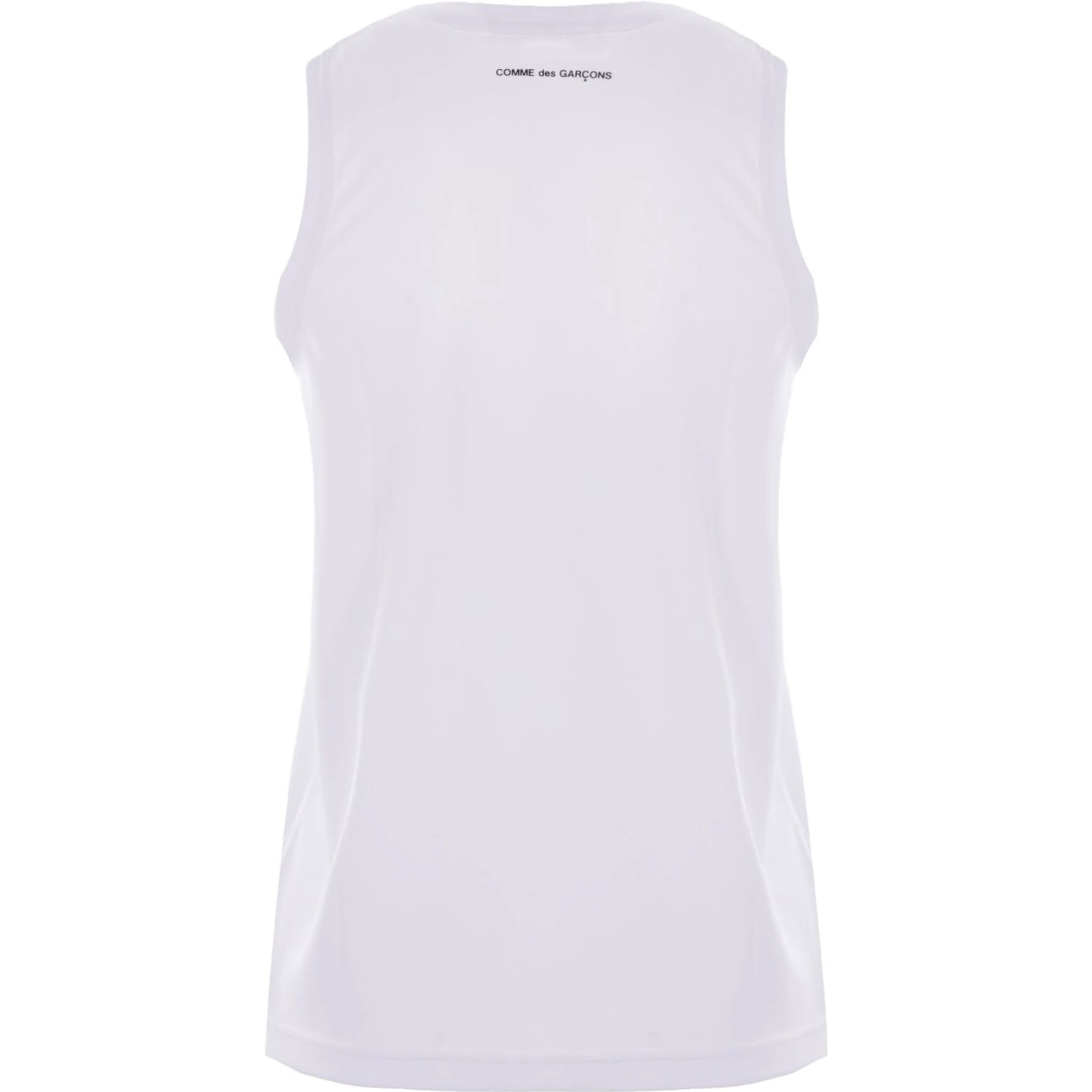 branded sleeveless t-shirt