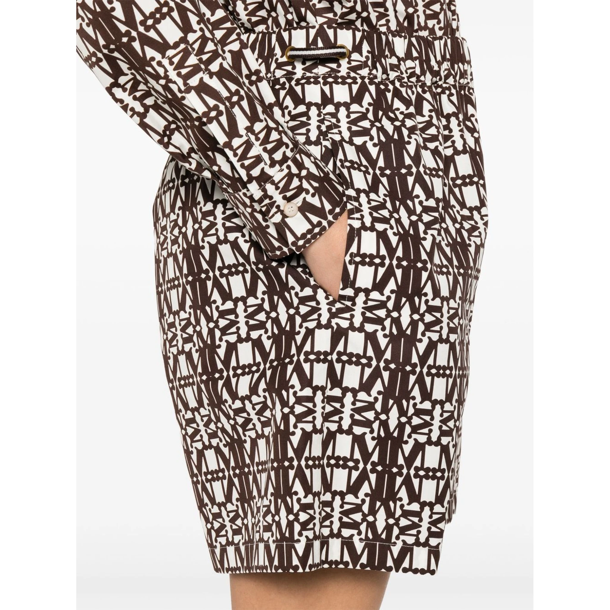 Printed Poplin Shorts