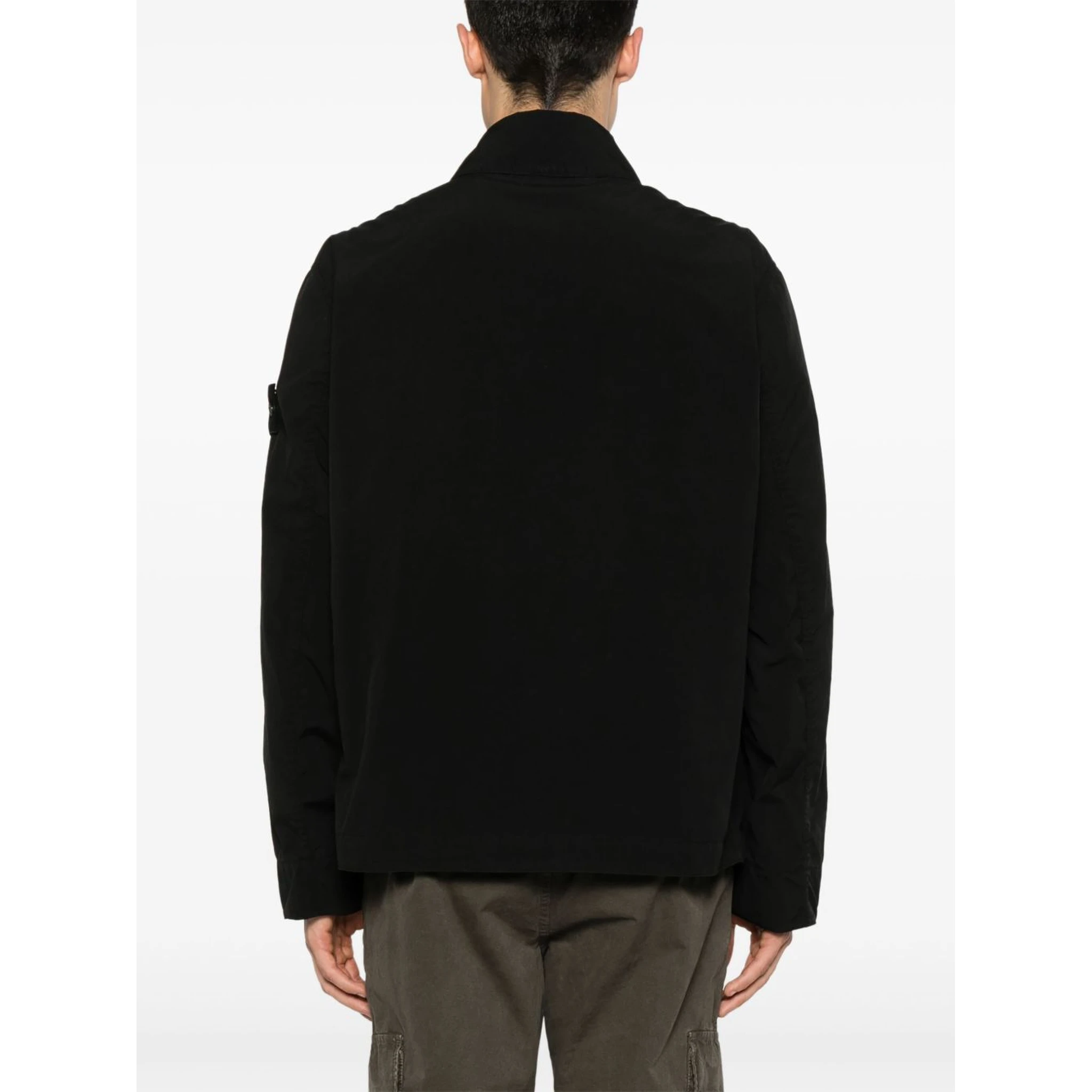 Compass-badge jacket